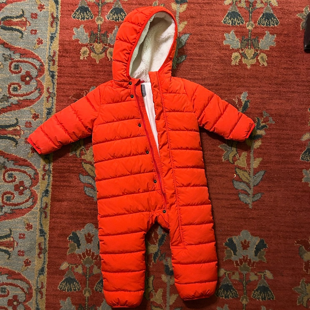 Primary 18-24 month Red Parka Snowsuit